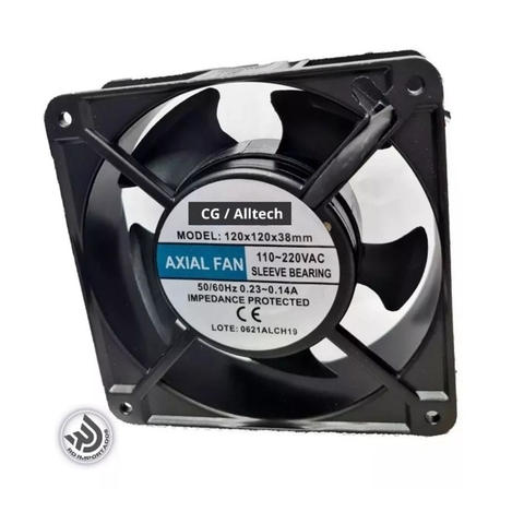 COLLER MICROV. 120X120X38 METAL 110/220V MVAC0003