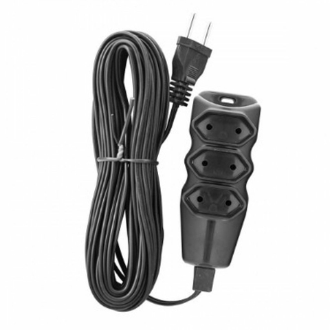 CABO EXTENSÃO 2P 5M FLOWPACK PP 2P CAMPOLUX