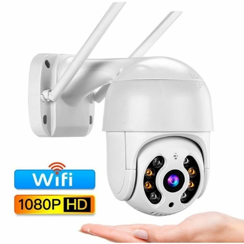 CAMERA WIFI COM ROTAÇÃO SPEED WIFI IP
