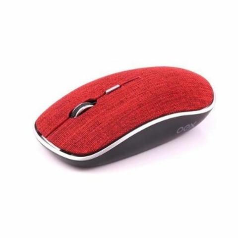 MOUSE SEM FIO BLUETOOTH TWL VERMELHO MS600 TECIDO PROMOÇÃO