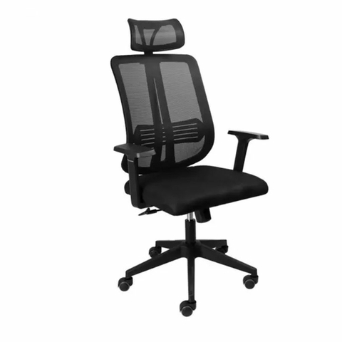 CADEIRA OFFICE GO STAR PLUS PRETA