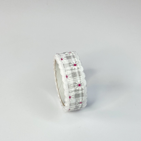 CINTA WASHI TAPE TELAS DECORATIVAS 1m x 2cm