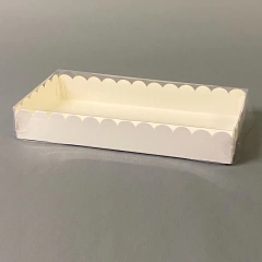 CAJA PARA COOKIES CON VISOR 20x10x3