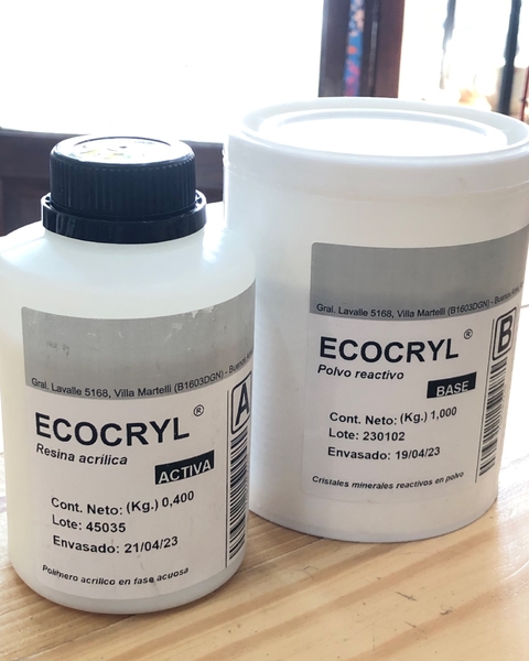 RESINA ACRÍLICA ECOCRYL 1,4 KG.