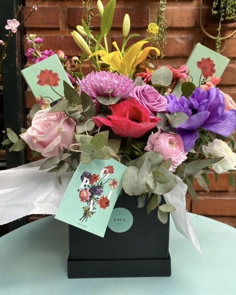 Flower Box Color con Chocolates