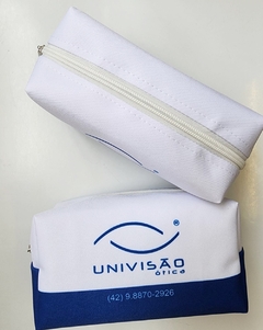Necessaire Box Faixa Azul - comprar online