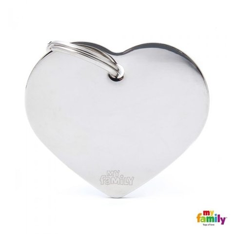 CHAPITA CHROME CORAZÓN GRANDE