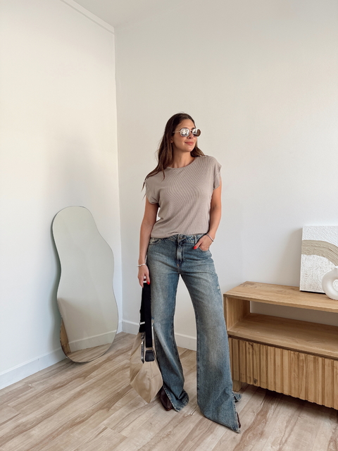 MUSCULOSA MORLEY SIMIL HOMBRERA VISON - comprar online