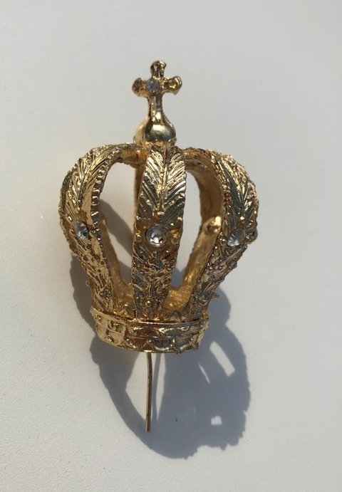 Coroa maciça para Nossa Senhora Aparecida