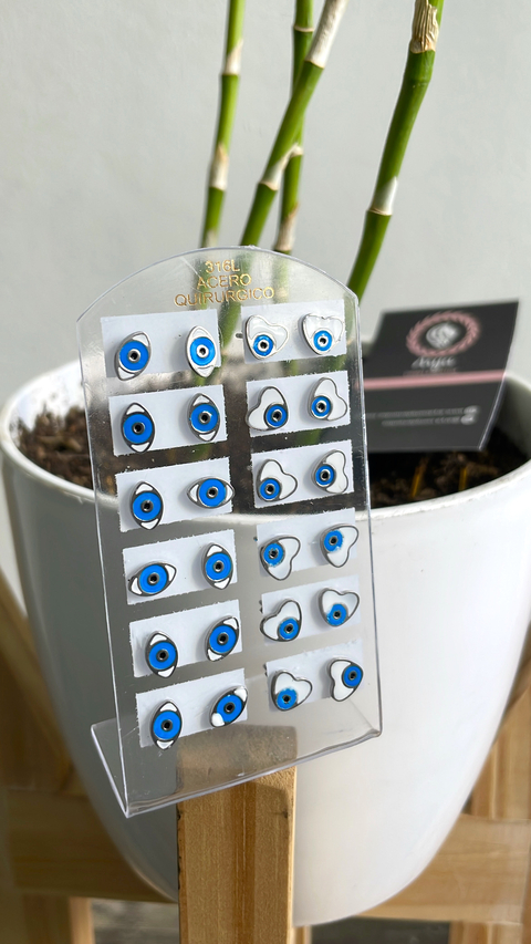 Ojitos protectores esmaltados