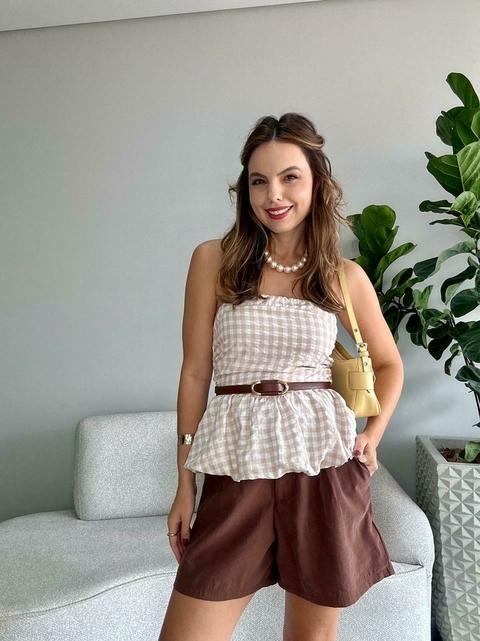 BLUSA XADREZ ISA