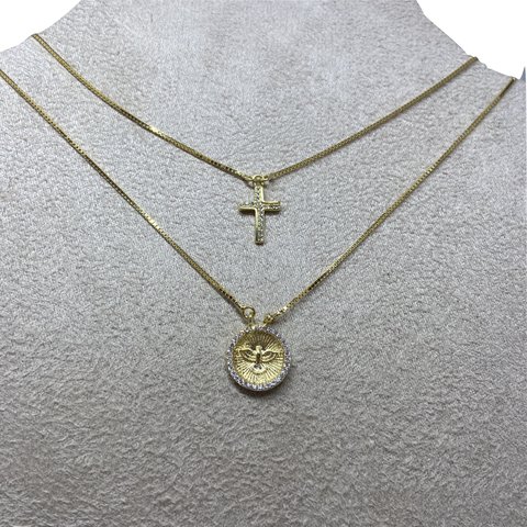 Escapulario Divino e Cruz