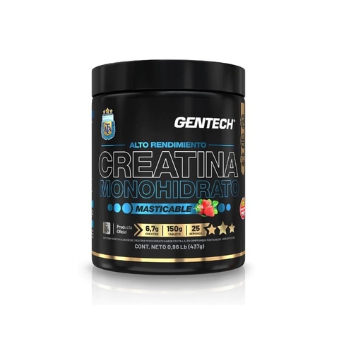 CREATINA MASTICABLE 150 GENTECH - comprar online