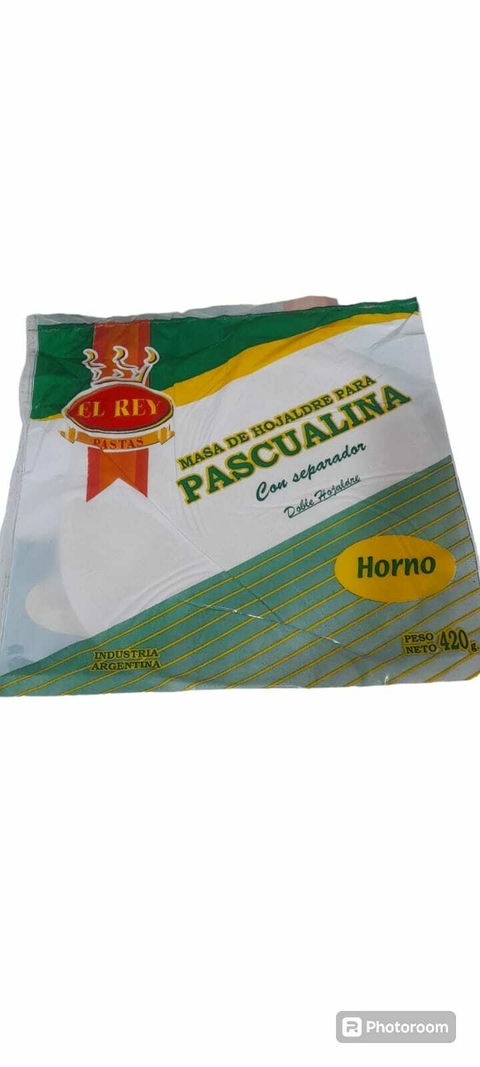 Disco Pascualina Pack x 2 unidades Doble Hojaldre