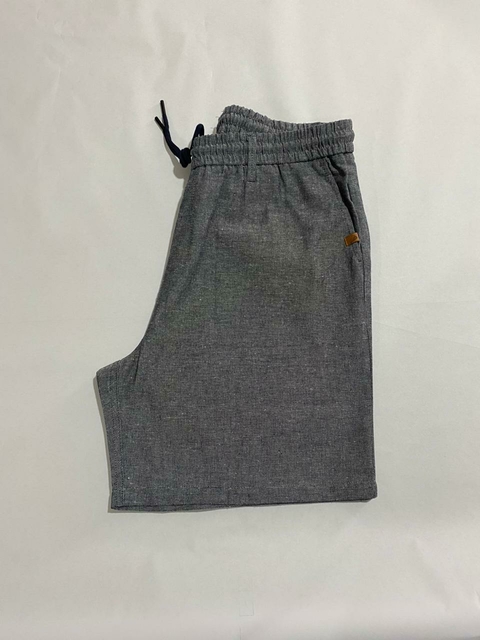 Short de linho CHAMB Marinho 7227