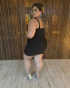 VESTIDO TUBINHO PLUS SIZE PRETO LOLITA - loja online