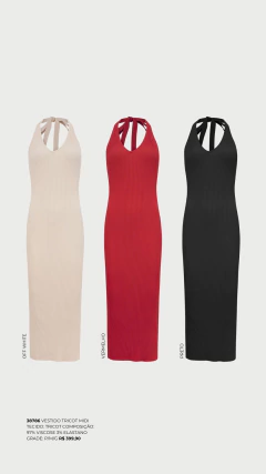 Vestido Tricot Midi na internet