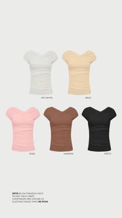 Blusa Franzida Visco - Dress2shine