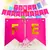 Banderin Cartel "Feliz cumpleaños" color Fucsia en internet