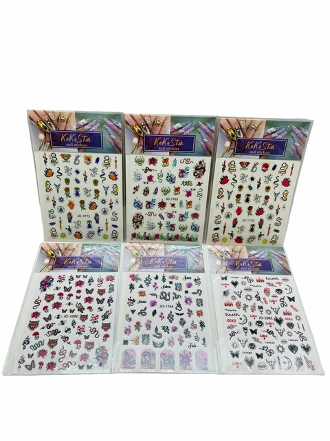 STICKER PARA UÑAS SERPIENTES SURTIDOS