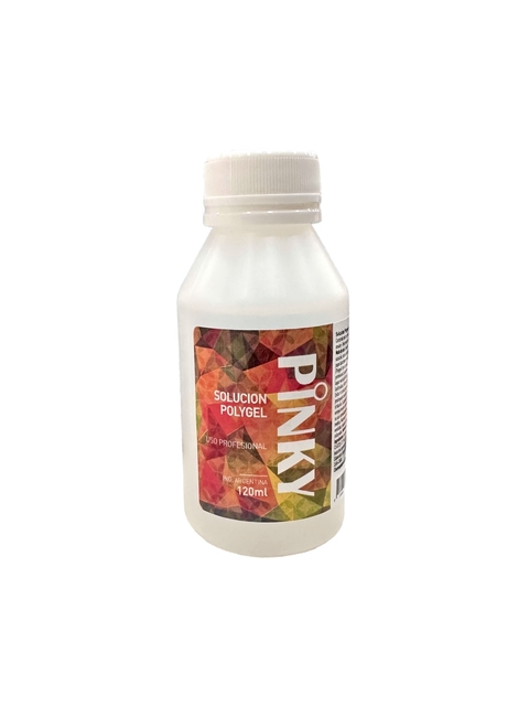 Solución para polygel 120ml PINKY