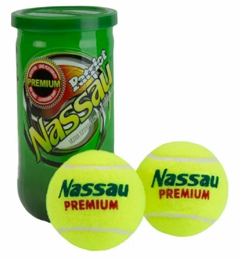 Tubo X2 Pelotas Nassau Padel Premium. Famfit