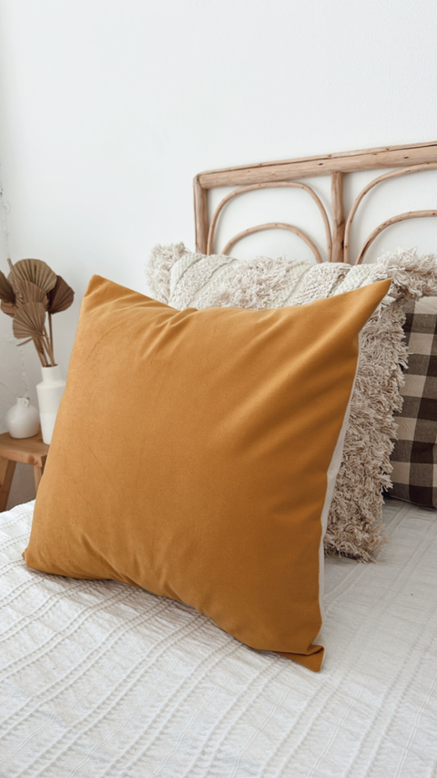 ALMOHADON PANA MOSTAZA - 50X50 CMS - comprar online