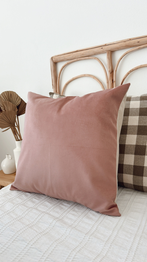 ALMOHADON PANA ROSA VIEJO - 50X50 CMS - comprar online