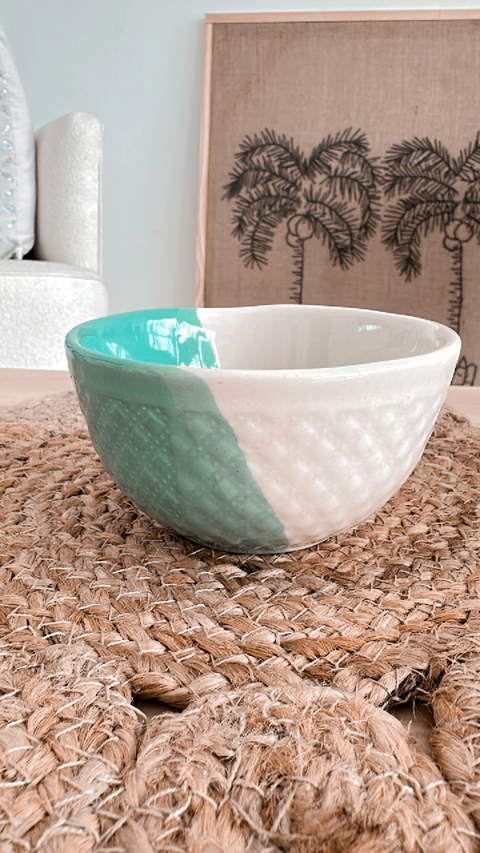 BOWL PEQUEÑO BICOLOR - comprar online