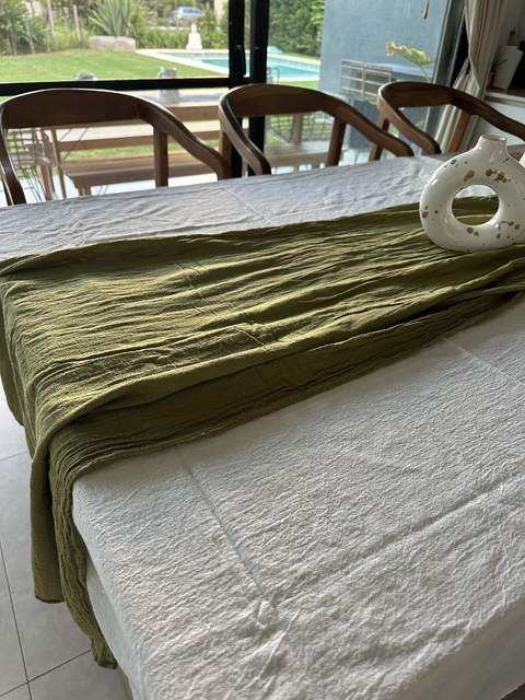 CAMINO DE MESA LU - OLIVA 70x220