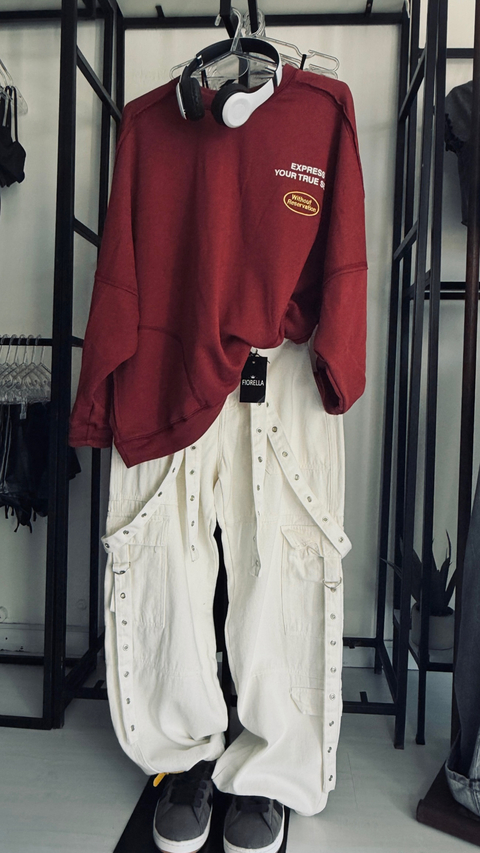 JEANS CARGO WIDE LEG BROOKE 20% off transferencia - comprar online