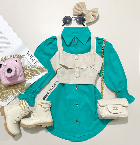 Chemise com colete Laura