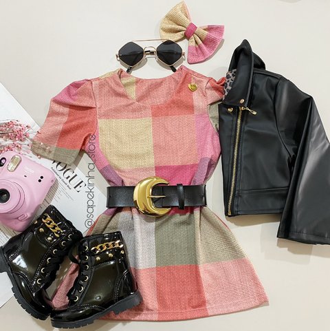 Vestido com laço Rafaela