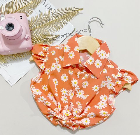 Blusa Cropped margarida