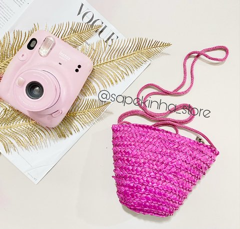 Bolsa praiana pink