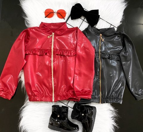 Jaqueta em courino Chic