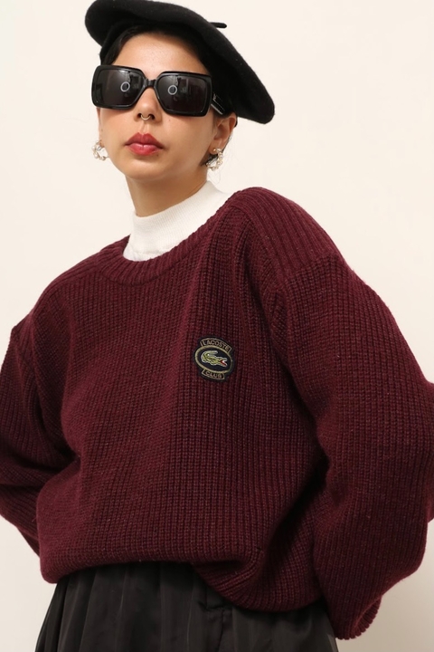 pulover LACOSTE classico paris vintage