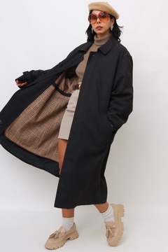 TRENC COAT RALPH LAUREN FORRO XADREZ LÃ - loja online