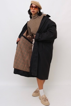 TRENC COAT RALPH LAUREN FORRO XADREZ LÃ na internet