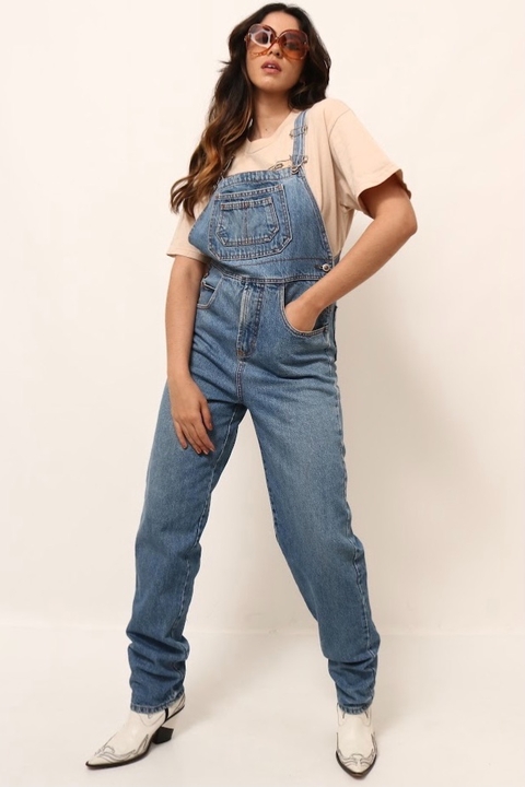 jardiniera jeans grosso vintage 90’s
