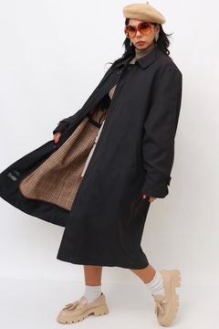 TRENC COAT RALPH LAUREN FORRO XADREZ LÃ na internet