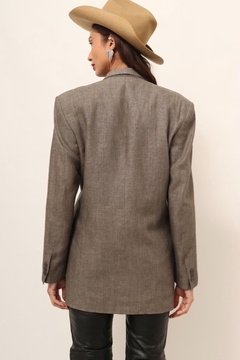 Blazer YSL forrado vintage 70’s hollywood - Capichó Brechó
