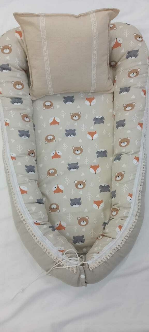 Nidito Caritas Beige y grises