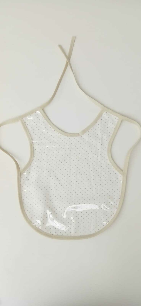 Babero Pintitas Beige