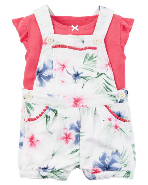 Set de Jardinero y Remera