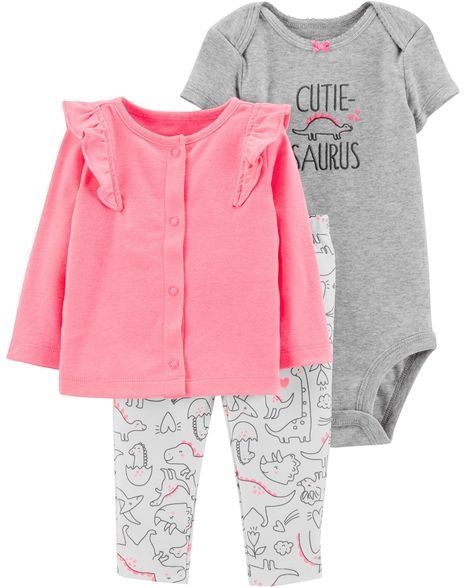 Set 3 piezas Body, Campera y Pantalón