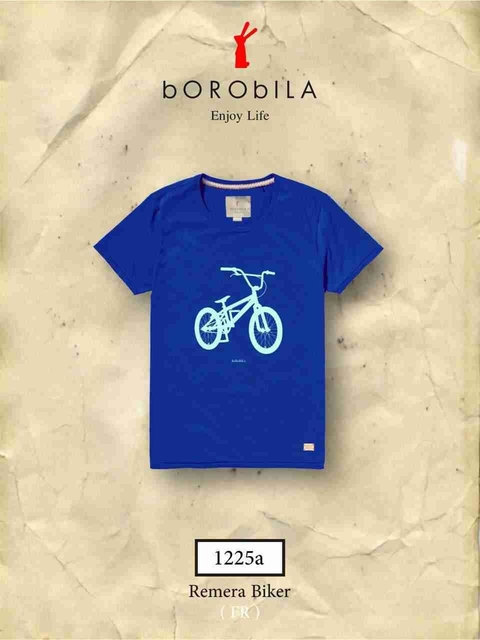 REMERA BIKER *BOROBILA*
