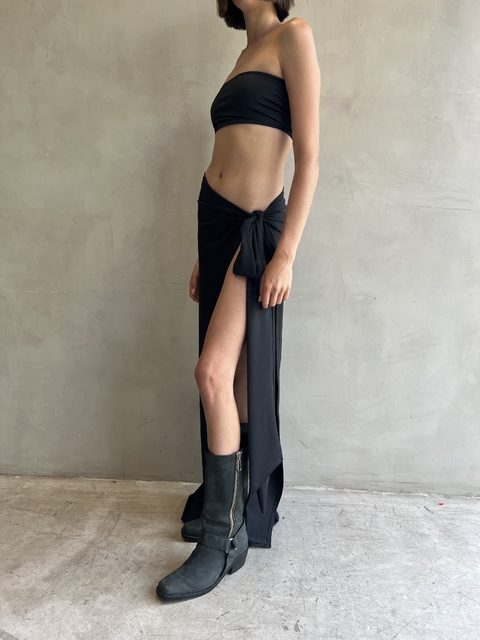 Pollera TOKIO black