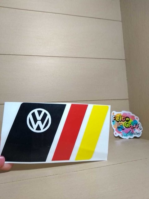 Adesivo em Recorte Volkswagen Alemanha