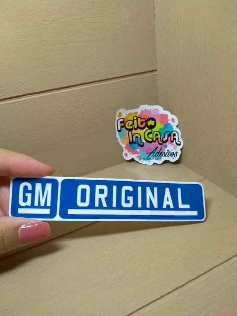 Adesivo Interno GM Original